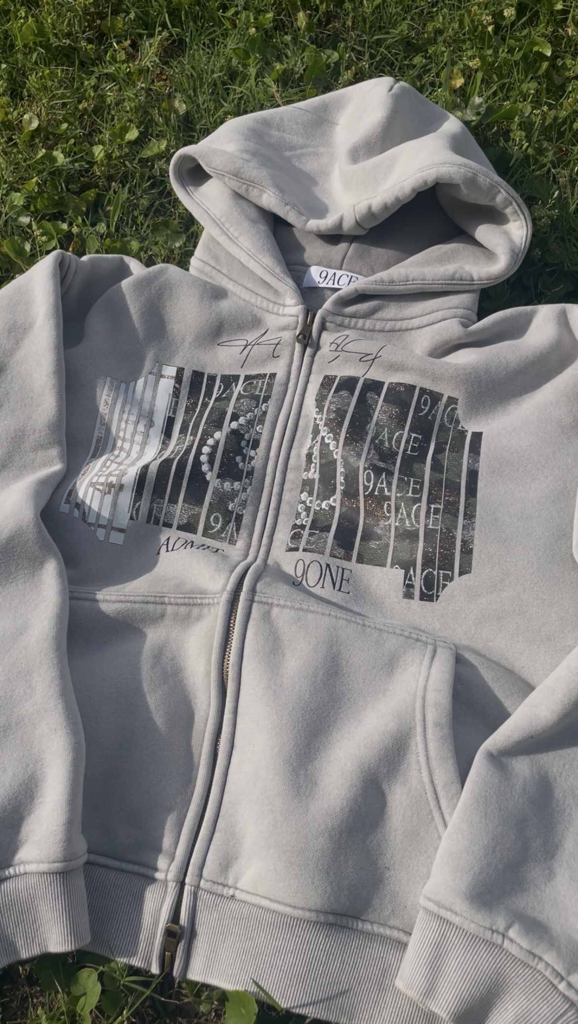 Zip-Through Boxy Fleece Hoodie
