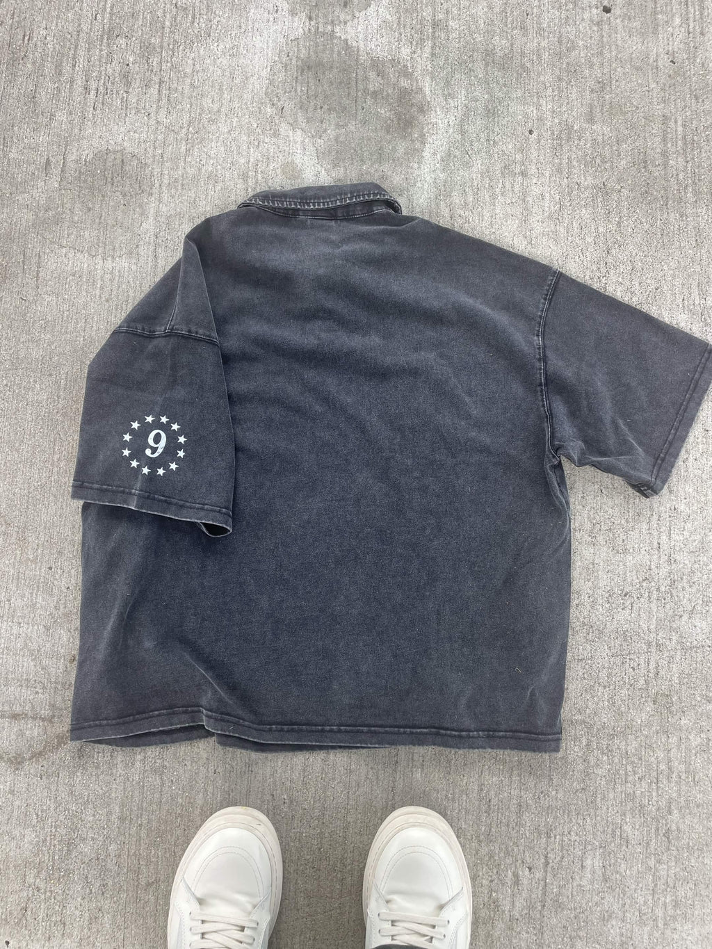 9ofHearts Boxy Fit Polo T-Shirt