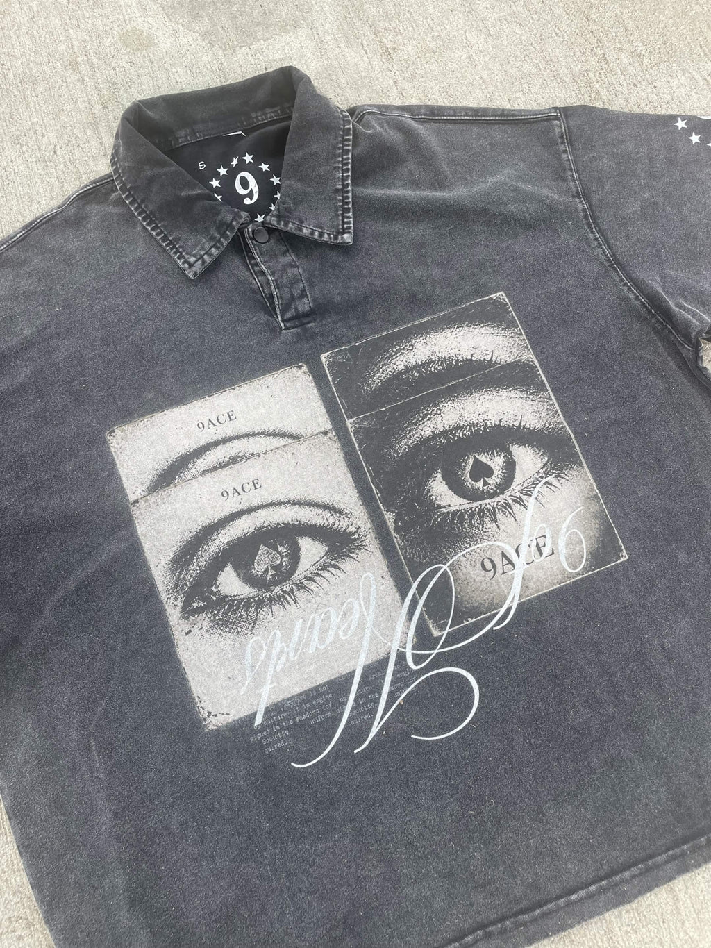 9ofHearts Boxy Fit Polo T-Shirt