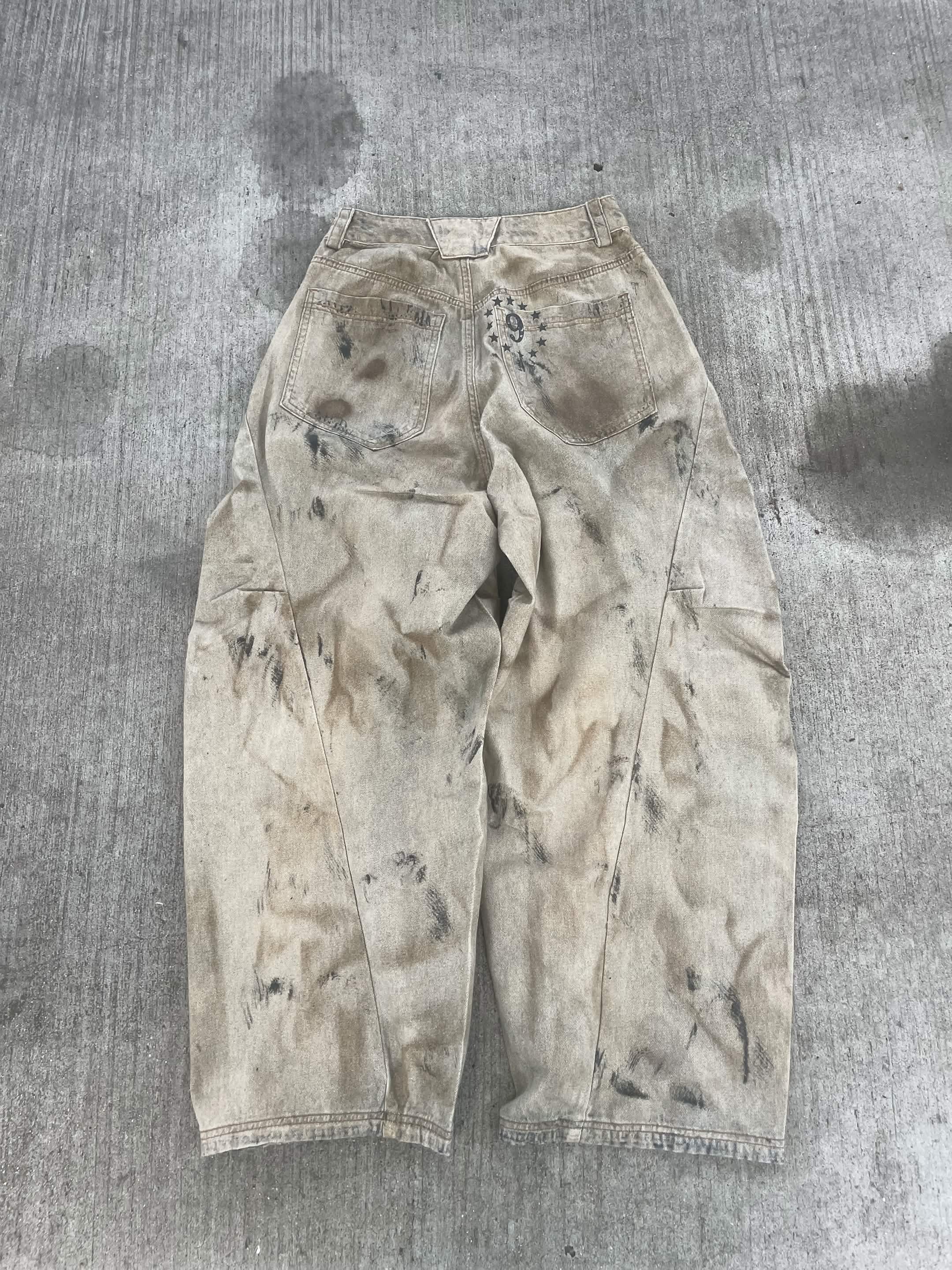 Aided Utility Twill Loose Fit Denim
