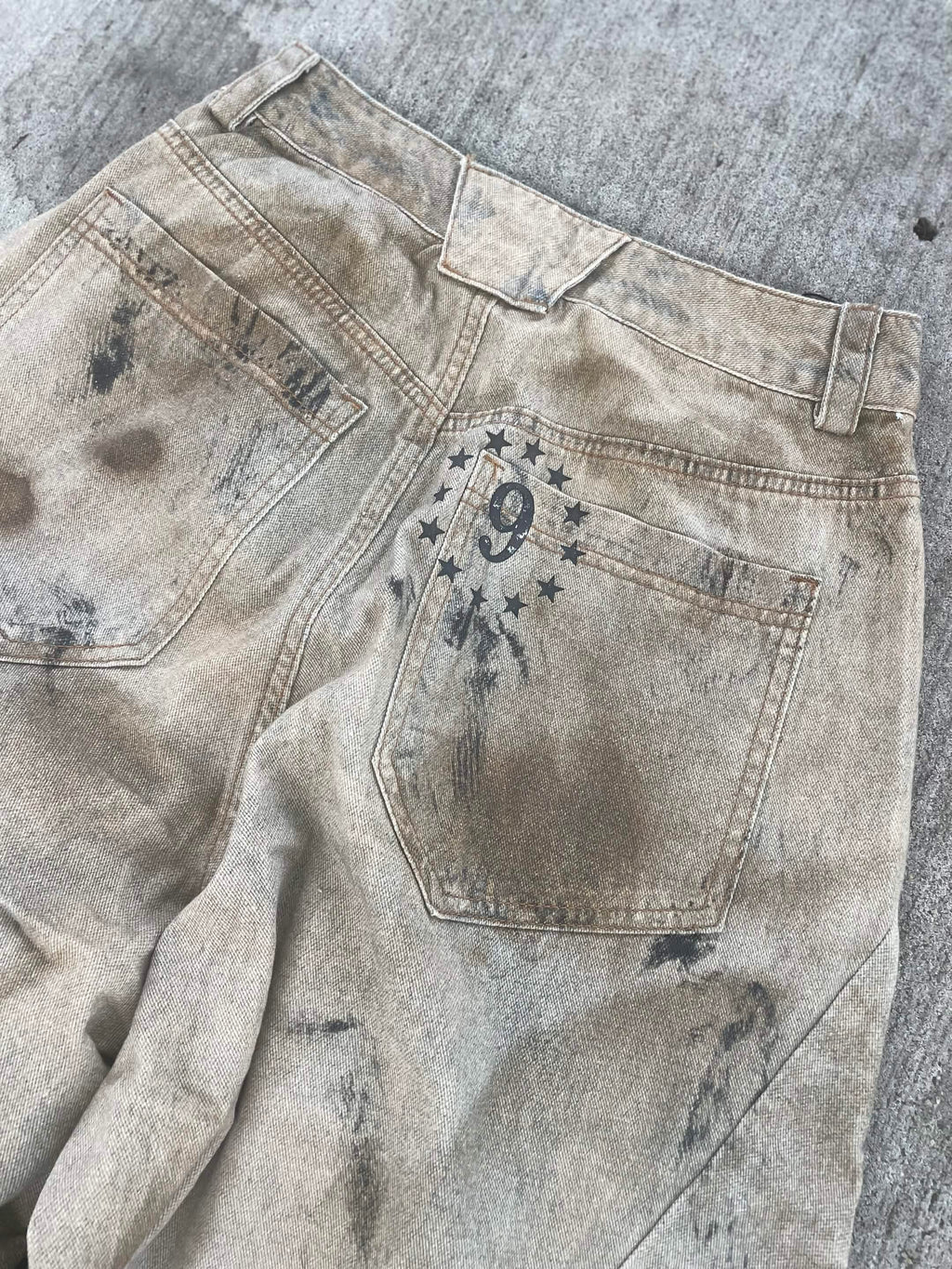 Aided Utility Twill Loose Fit Denim