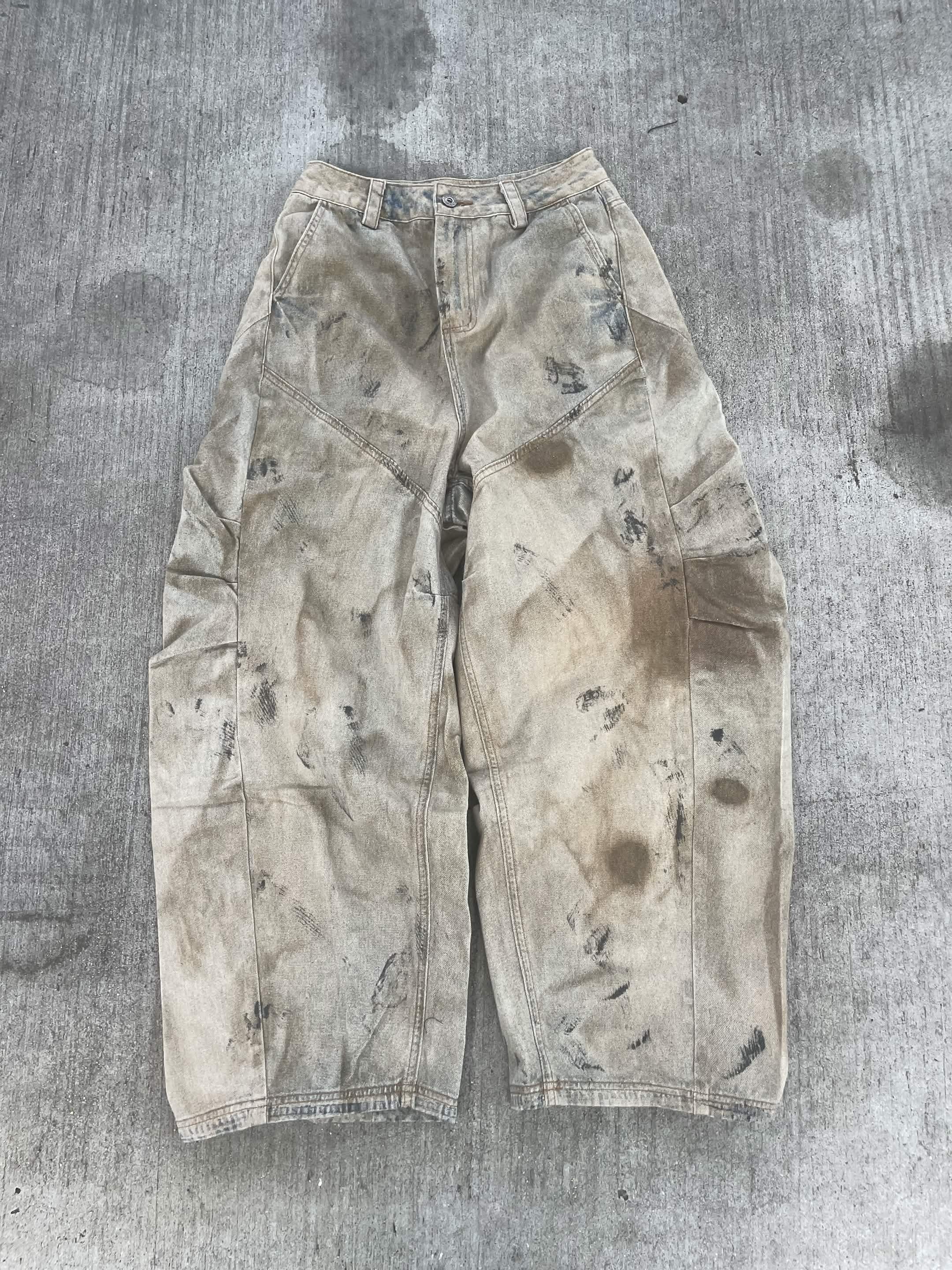 Aided Utility Twill Loose Fit Denim