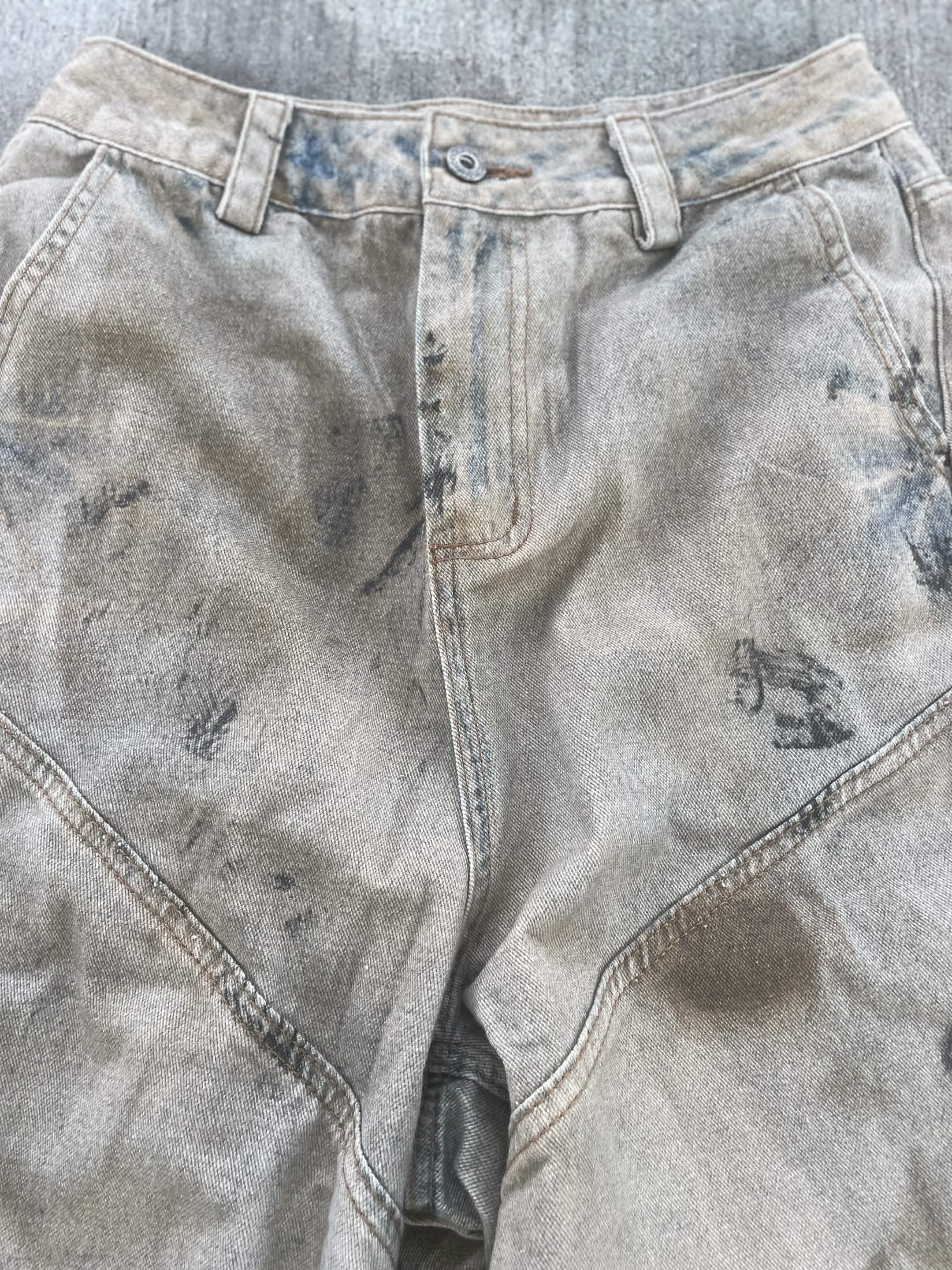 Aided Utility Twill Loose Fit Denim