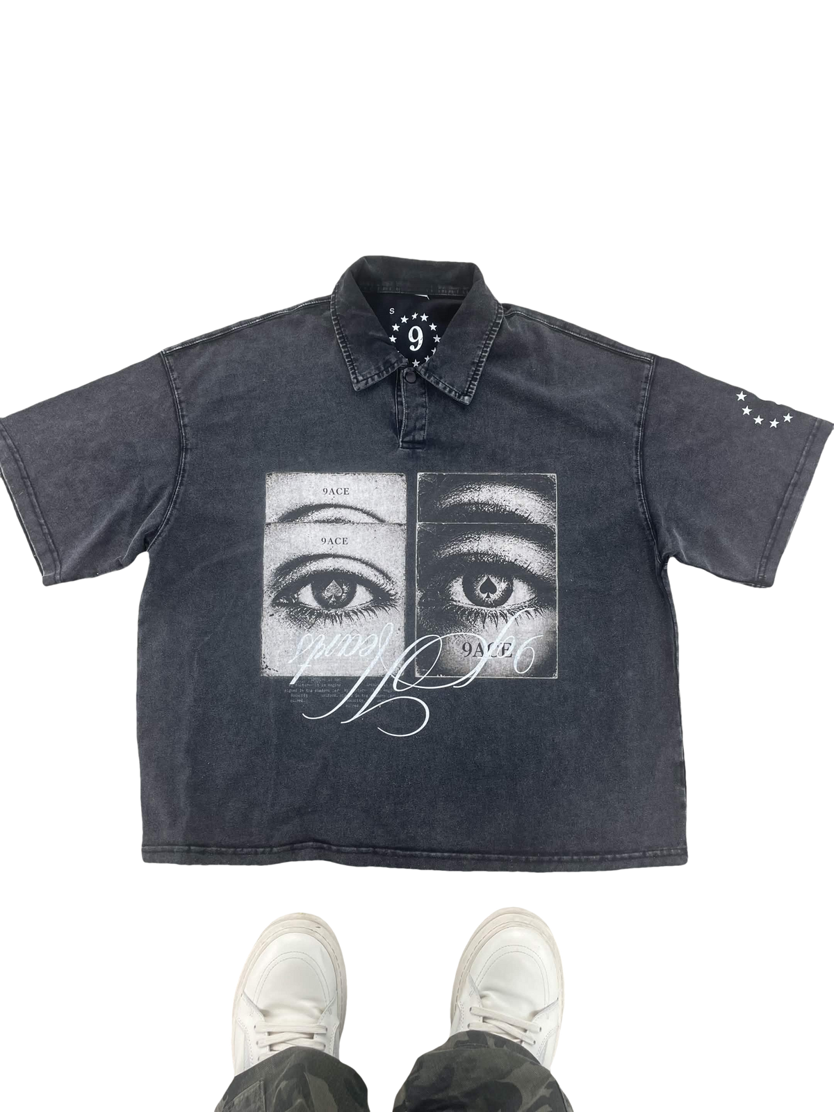 '9ofheats' boxy polo