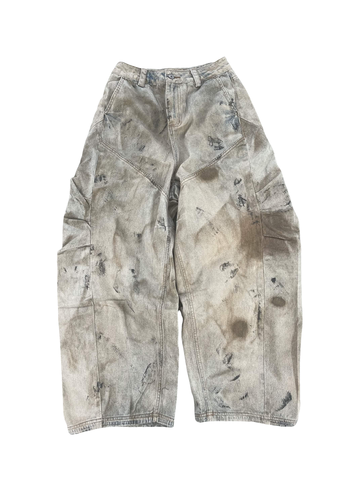 'aided' utility denim