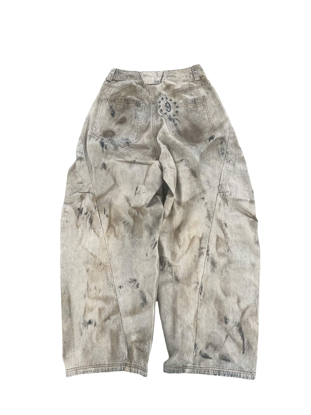 'aided' utility denim